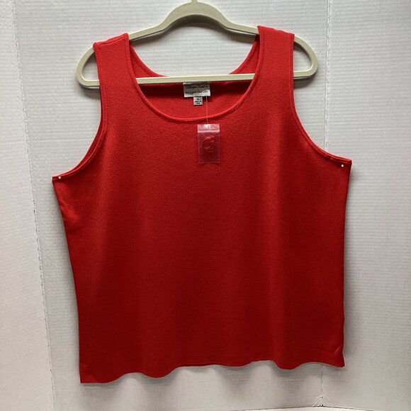 XL Sweater Tank Red Linea by Louis Dell'Olio - Picture 1 of 6
